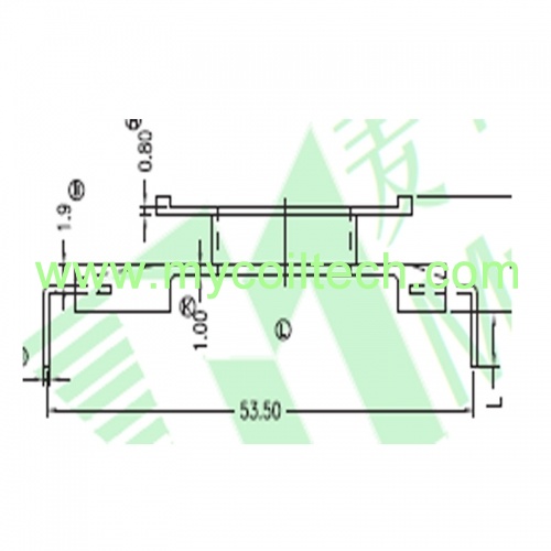 12 pins Hochfrequenz eq38 elektronische Transformatorspule