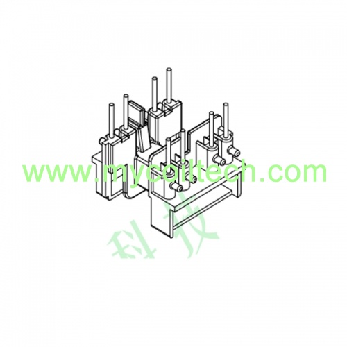 4+4-polige horizontale EF16-Spule