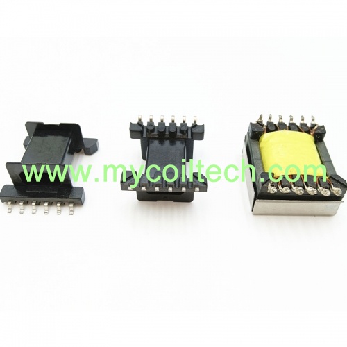 6 + 6 pins horizontale efd25 transformator smd spule