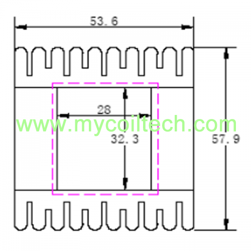 EE85 Spulendesign