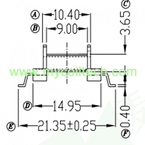 SMD EFD15 Spulenkörperdesign