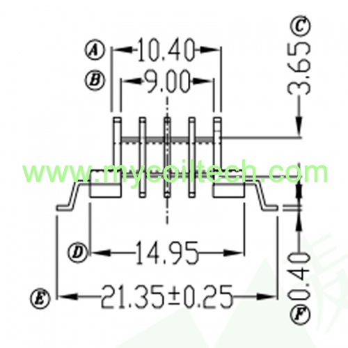 SMD EFD15 Spulenkörperdesign